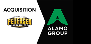 Alamo Group Inc. (NYSE: ALG), announced that it has completed the acquisition of Petersen Industries